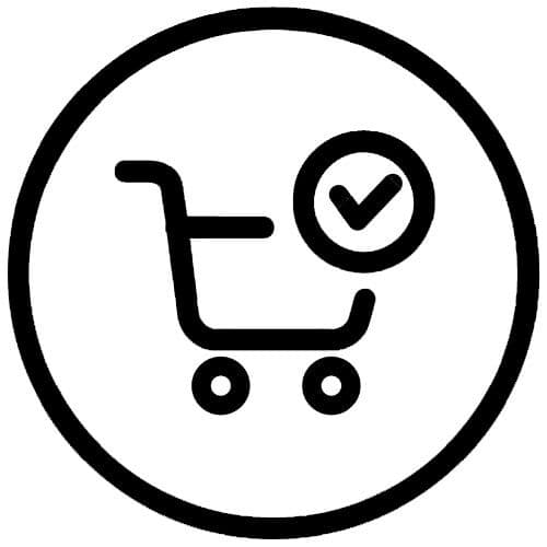 Online seller preparing TrackALetter mail